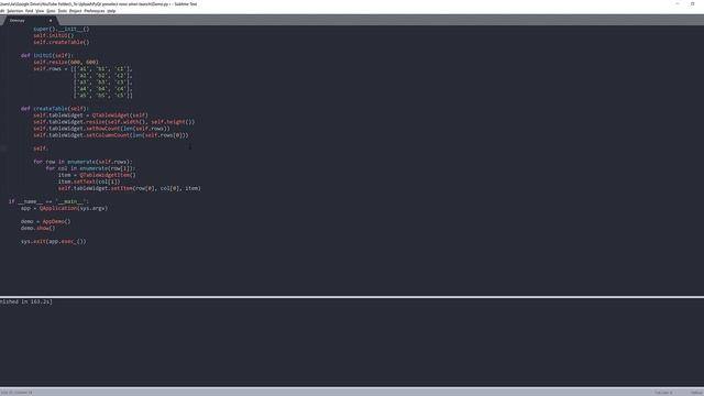 PyQt5 Tutorial | How to pre-select QTableWidget rows when launching смотреть онлайн