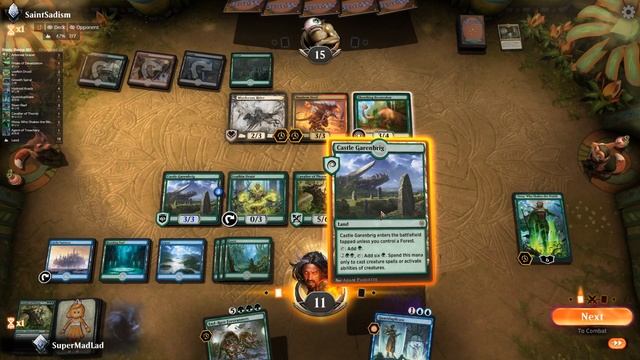 Mythic Champ VII Simic Ramp | BO1 Standard [Magic Arena] смотреть онлайн