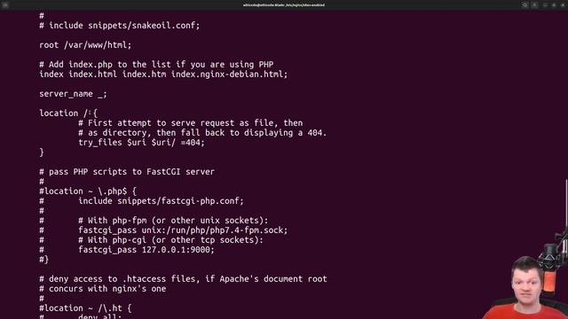 Nginx sites-available and sites-enabled