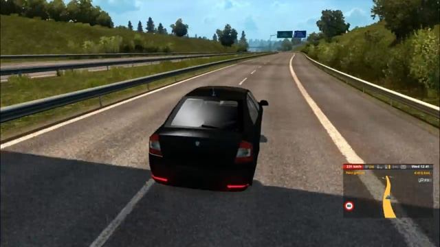 [MAX SPEED TEST] SKODA OCTAVIA A5 BETA 1.26 ETS2 (Euro Truck Simulator 2) Free Download смотреть онлайн