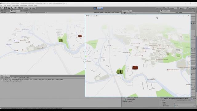 Multiplayer on the map its easy. Online Maps + Photon PUN2 | Unity Assets смотреть онлайн