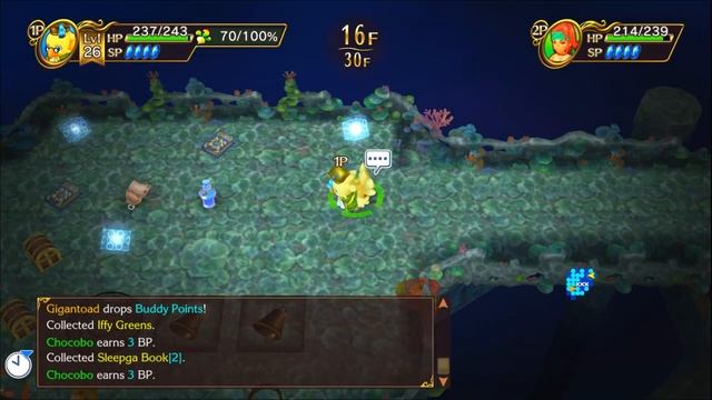 Chocobo's Mystery Dungeon: Every Buddy [14] Destroying sea life with books смотреть онлайн