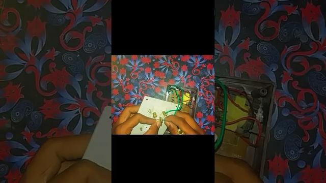 How To Make A Inverter||mini Inverter 12 To 220 Converter|| Sab Kuch Chalega Fan Tv Bulb #shortvide