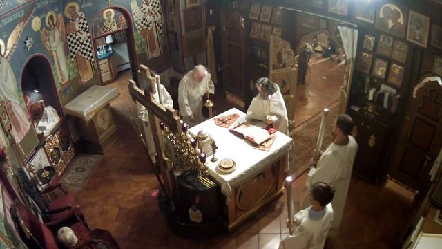 2020.08.22. Martyr Laurence of Rome. Vigil. Муч. Лаврентия Римского. Всенощная смотреть онлайн