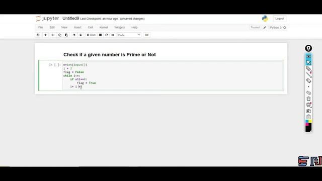 PYTHON | Program: To find if a given number is Prime or Not смотреть онлайн