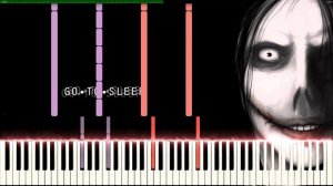 Sweet Dreams [JEFF THE KILLER THEME COVER] - PIANO TUTORIAL [ S Y N T H E S I A ] V3.0 FINAL REMAKE