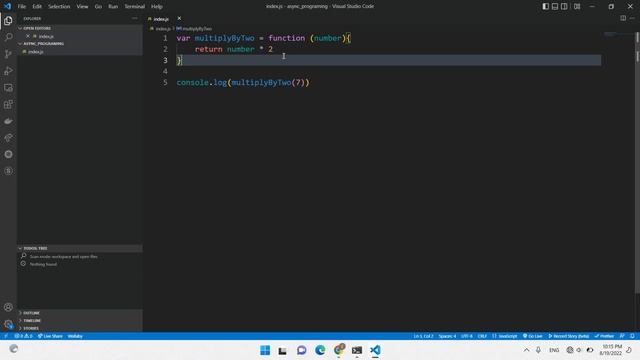 JavaScript Arrow Function смотреть онлайн