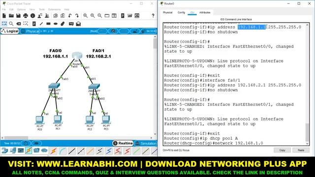 CCNA 200-301 | DAY 10 | How to configure DHCP for different subnet in Cisco Router | Packet Tracer смотреть онлайн