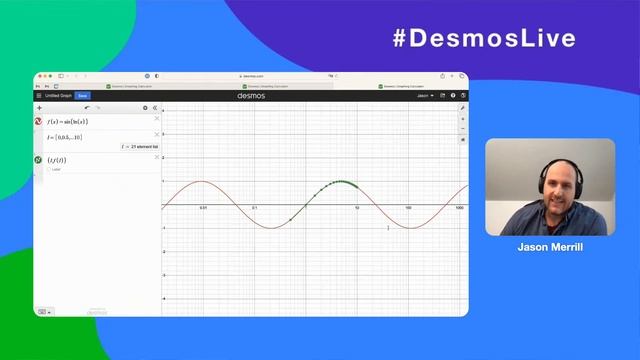#DesmosLive | May 4, 2023 | Log Axis смотреть онлайн