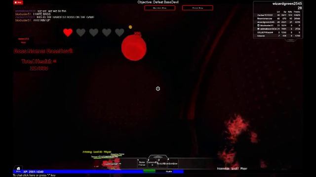 ROBLOX Boss Fighting Stages Bass Devil