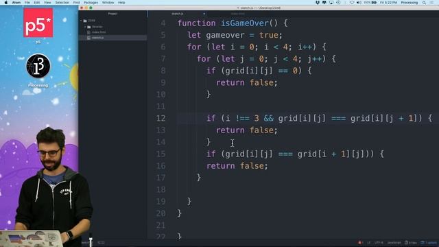 Coding Challenge #94: 2048 - Part 3 смотреть онлайн