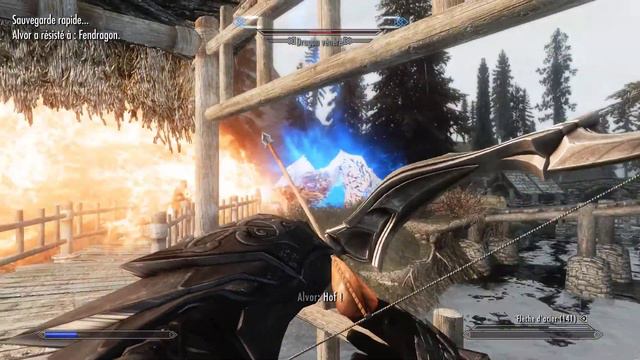 SKYRIM DRAGON FIGHT / JK's RIVERWOOD / NATURAL AND REALISTIC LIGHTING ENB GTX 770 2Go смотреть онлайн