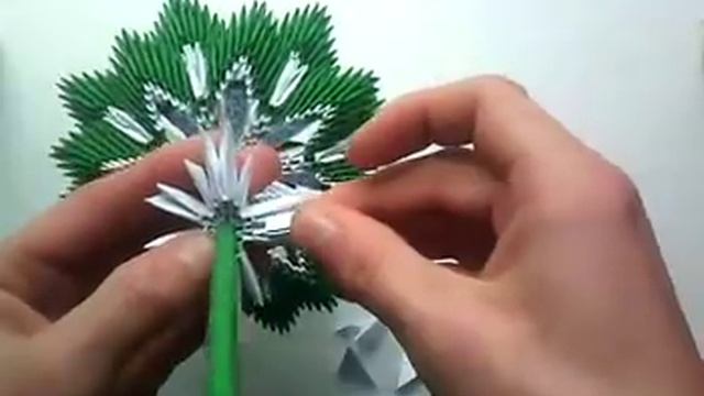 Модульное оригами Елка (пошаговая инструкция) смотреть онлайн