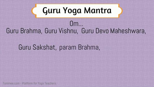 Guru Yoga Mantra смотреть онлайн