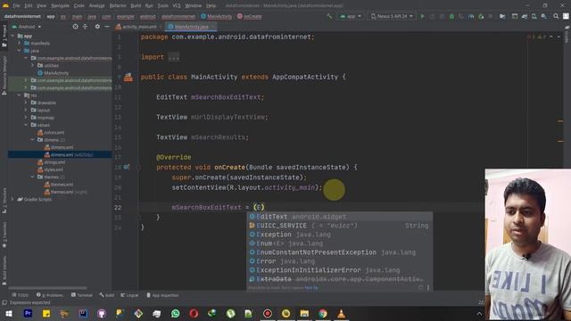 Class 307 - Adding Menu In Git Hub Repo Search | Android App Development Complete Course In Hindi смотреть онлайн