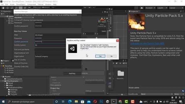 Keystore Oluşturma | Build Alma (UNITY) | Android Uygulama İmzalama смотреть онлайн