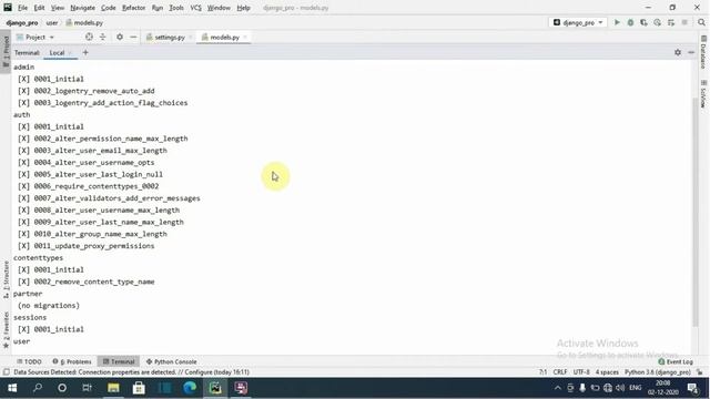#8 Django tutorials | Showmigrations command in Django смотреть онлайн