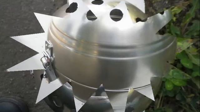 Печка-щепочница из двух чажек"МИР-10" Обзор иготовления смотреть онлайн
