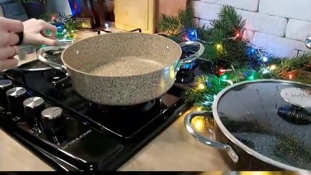 Сотейник из литого алюминия OMS-3316 смотреть онлайн