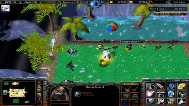 Bleach vs Naruto vs One Piece (Warcraft 3) смотреть онлайн