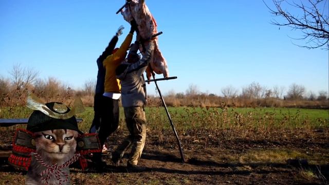 ПРИГОТОВИЛИ ОГРОМНОГО ДИКОГО КАБАНА ВЕСОМ 200 КГ. - Реакция на vanzai смотреть онлайн