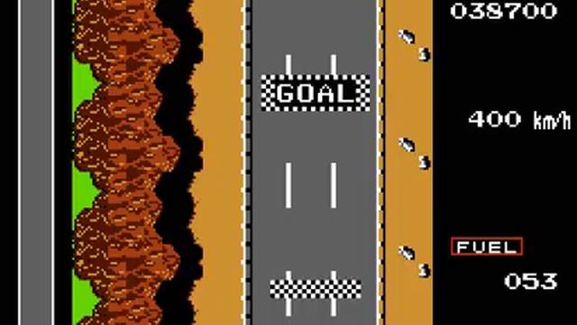 NES Longplay [762] Road Fighter смотреть онлайн