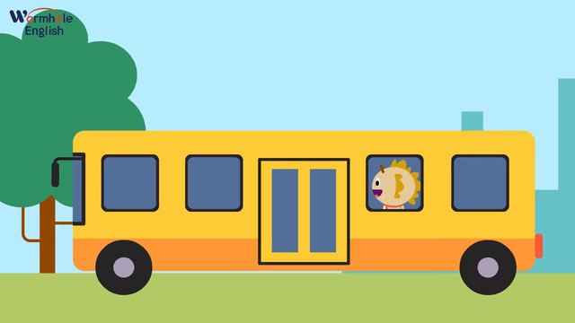 How Do You Go To School_ (Transportation Song)_ Wormhole English - Songs For Kids смотреть онлайн