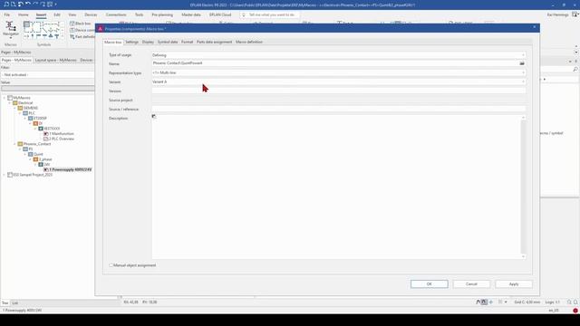 Generating Macros from a Macro Project. EPLAN P8 Tutorial смотреть онлайн