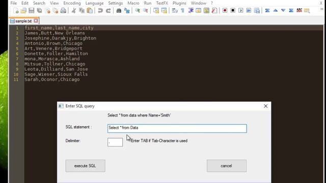 Notepad++ - SQL(Structured Query Language) Plugin tutorial смотреть онлайн