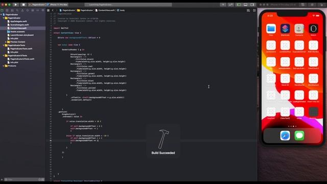 Horizontal scrolling page indicator | SwiftUI in 10 minutes | 2020 смотреть онлайн