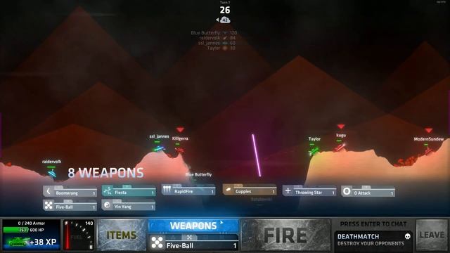 ShellShock Live | Special Events #129 | Blue ButterFly's Two Star Game ! смотреть онлайн