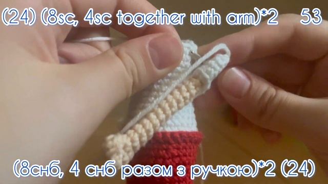 Arms / T-shirt / Neck | Champion girl | Crochet Tutorial | МК «Дівчинка-чемпіон»| в’язання гачком / смотреть онлайн