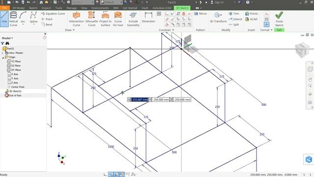 Autodesk Inventor Tutorial How to make steel Frame смотреть онлайн
