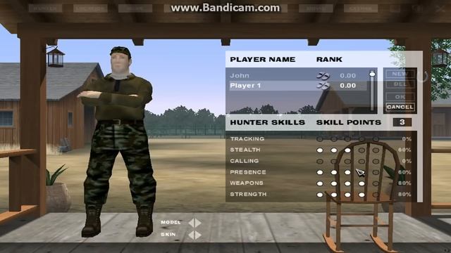 Deer Hunter 2005 SKILL POINTS CHEAT смотреть онлайн