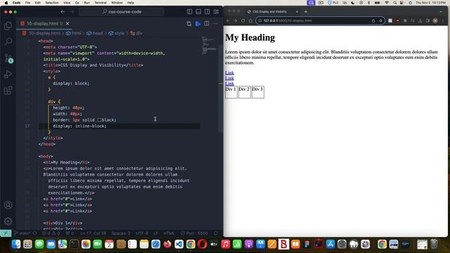 How to Use the CSS Display Property смотреть онлайн