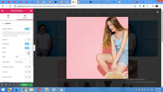 Global Settings for Lightbox in Elementor in 2020 смотреть онлайн