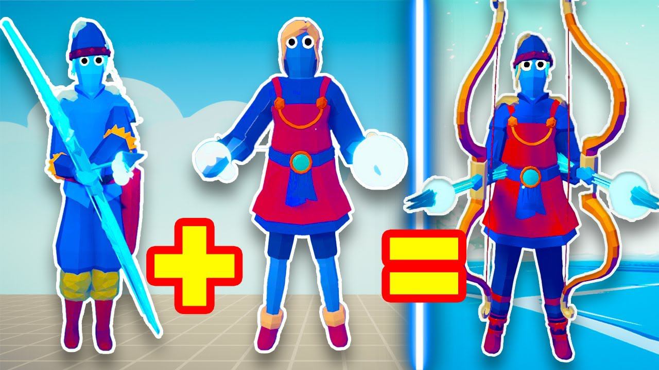 FUSION OF ICE ARCHER + ICE MAGE | TABS - Totally Accurate Battle Simulator смотреть онлайн