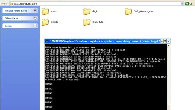 Tutorial 25 RMAN Recovery Manager Part 2.mp4 смотреть онлайн