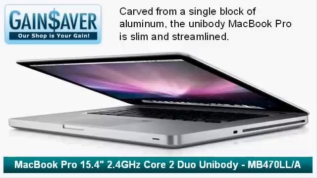 GainSaver Deals MacBook Pro 15.4" 2.4GHz Unibody - MB470LL/A now $728.10 смотреть онлайн
