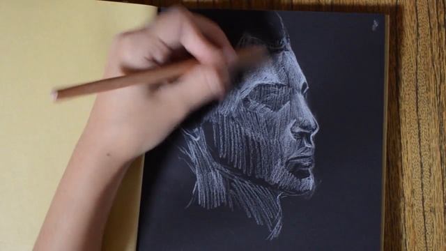 РИСУЮ НА ЧЁРНОЙ БУМАГЕ смотреть онлайн