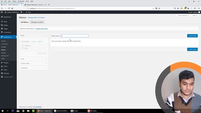 How to add Menu in Wordpress in Urdu & Hindi - WP # 9 смотреть онлайн