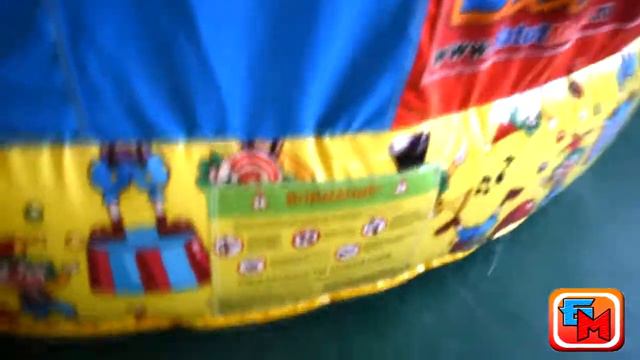 Надувной батут "Шатёр цирка" 4*4*4 м от БатутМастер смотреть онлайн