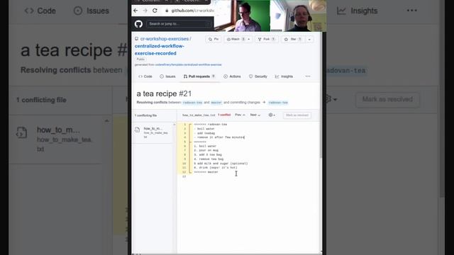 3.1 Git collaborative - CodeRefinery March 2022 смотреть онлайн