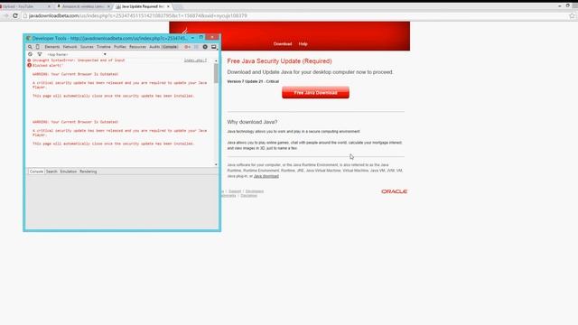 Modo molto semplice per chiudere la schermata di Java Update Required смотреть онлайн