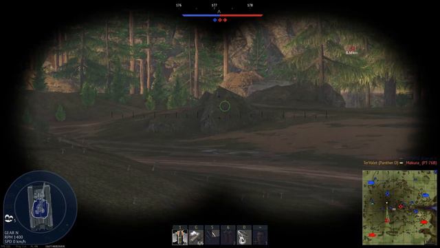 War Thunder глазами обычного игрока | Обзор Panther D