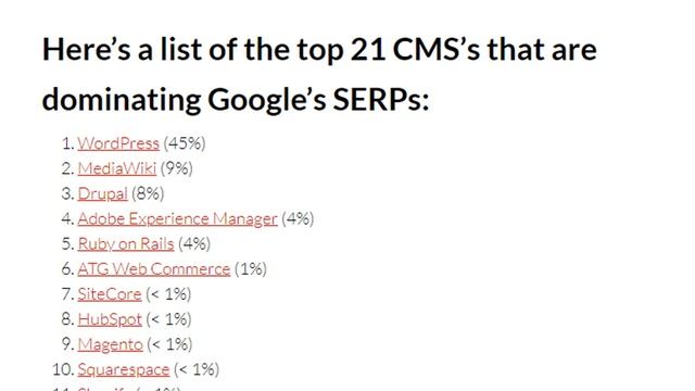 10 Reasons Why WordPress Is the Best CMS for SEO via @JuliaEMcCoy смотреть онлайн