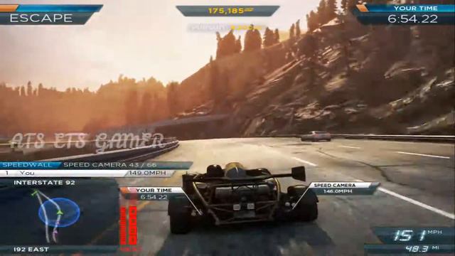 Need For Speed Most Wanted 2012 Police Chasing Game Play смотреть онлайн