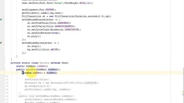 JavaFX. Tutorial 20. Game menu (Урок 20. Игровое меню) rus смотреть онлайн