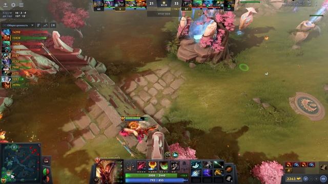 ЛЕГИОНКА играла ДО КОНЦА?Минусует С ТЫЧКИ в команде с РУИНЕРАМИ.. Legion Commander Dota 2 смотреть онлайн