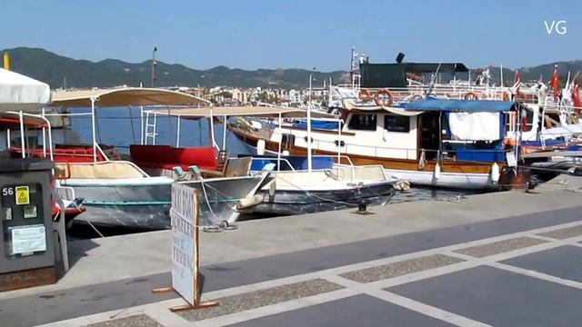 The Seaport Of Marmaris. Turkey, 23.07.18./Морской порт Мармариса  Турция, 23 07 18